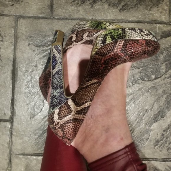 Cosmopolitan Shoes - Vegan Thick Heel Platform Pumps